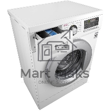 Стиральная машина LG F12M7NDS1 белый, загрузка фронтальная 6 кг, 1200 об/мин, класс A