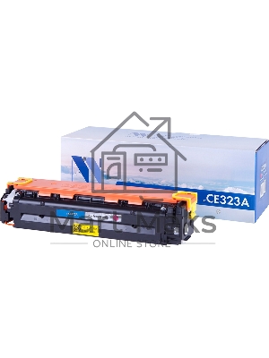 Картридж лазерный NVPrint совместимый HP CE323A Magenta для LJ Color CP1525 (1300k)
