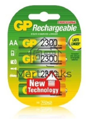 Аккумулятор GP 230AAHC AA NiMH 2300mAh (4шт) Аккумулятор GP 230AAHC AA NiMH 2300mAh (4шт)