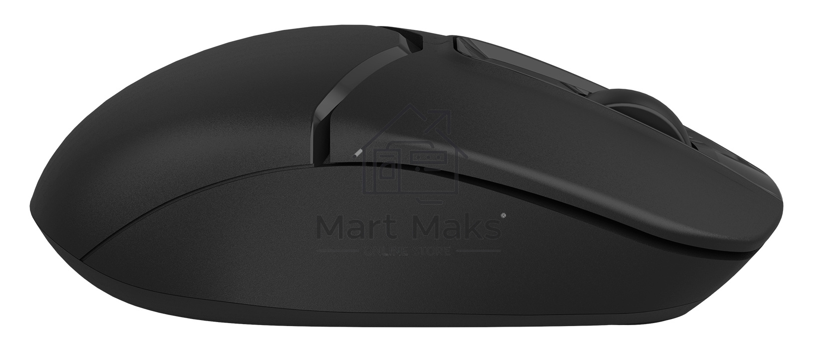 Мышь беспроводная A4Tech Fstyler FG12S черный, 1200 dpi, радиоканал, USB, кнопки - 3