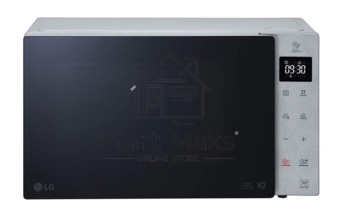 Микроволновая печь LG MW25R35GISL стальной /черный, 25 л, 1000 Вт, переключатели - сенсор