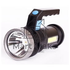 Фонарь аккум. Ultraflash LED53765 черный 3Вт лам.:светодиод. встроенный аккумулятор (14665)