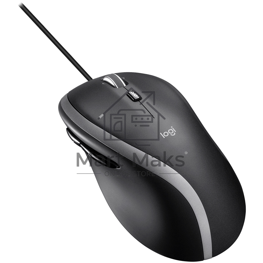 Мышь проводная Logitech M500S черный, 4000 dpi, USB, кнопки - 7