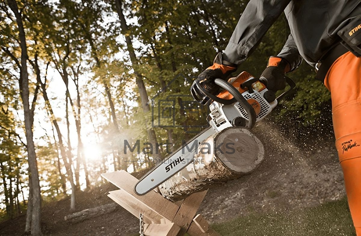 Бензопила STIHL MS 1701.3кВт/1.8лс 30.1см3 шина 14'' цепь 3/8''-1.1мм-50 3.9кг (баз.модель)