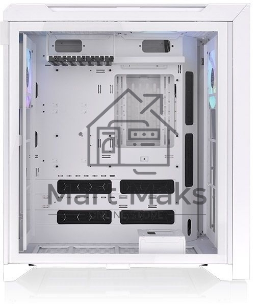 Компьютерный корпус Thermaltake CTE C700 TG ARGB белый без БП ATX 3x140mm 2xUSB3.0 audio bott PSU