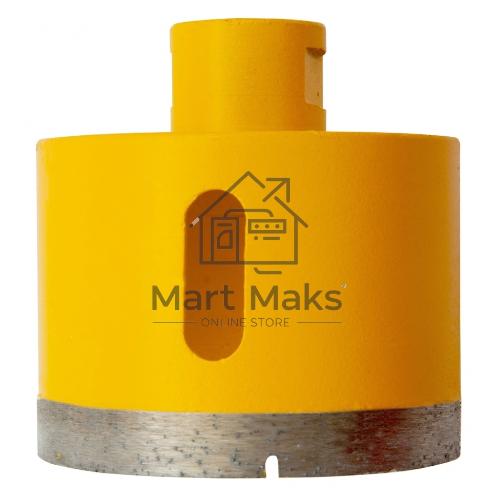 Сверло алмазное по керамограниту Denzel 75мм мокрое резание, М14 72695