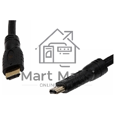 Кабель аудио-видео Cactus CS-HDMI.2-10 HDMI (m)/HDMI (m) 10м. позолоченные контакты черный