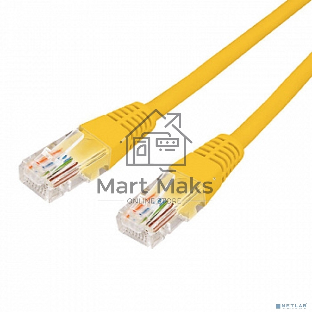 Патч-корд U/UTP Rexant кат.6, RJ45-RJ45, неэкранированный, 26AWG, LSZH, желтый, 0.3 м