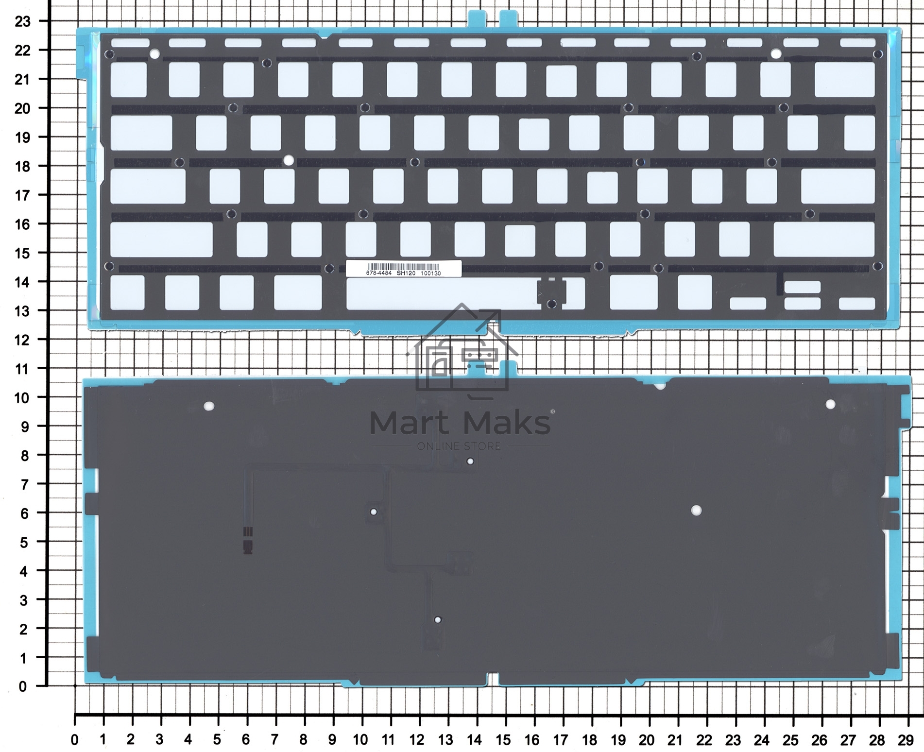 Подсветка для клавиатуры Apple MacBook Air 11