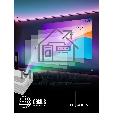 Проектор Cactus CS-PRM.01WT.Full HD-A LCD 19000Lm LS 700Lm ANSI (1920x1080) 2500:1 ресурс лампы:50000часов 2xUSB typeA 2xHDMI 1.8кг