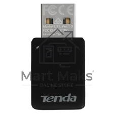 Двухдиапазонный Wi-Fi адаптер Tenda U11 Pro 2,4/5 ГГц, до 900 Мбит/с, передатчик 20 dBm, подключение USB 2.0, 1х6dBi