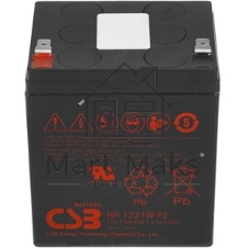Батарея CSB HR 1221W (12V, 5Ah) F2