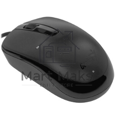 Мышь проводная Genius DX-120 черный, 1000 dpi, USB, кнопки - 3