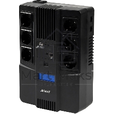 Источник бесперебойного питания Бастион SKAT-UPS 800-AID-IN-1x9 220В 480Вт дисплей 1АКБ 9А·ч внутр. меандр. (8935)