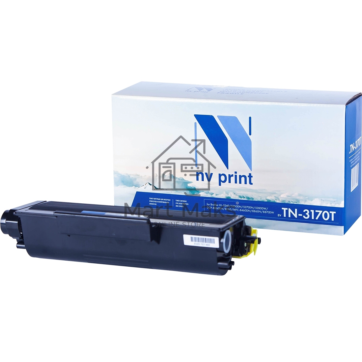Картридж NVPrint совместимый Brother TN-3170T для HL-5240/5250DN/5270DN/5280DW/DCP-8060DN/8065/MFC-8460DN/8860N/8870DW (7000k)