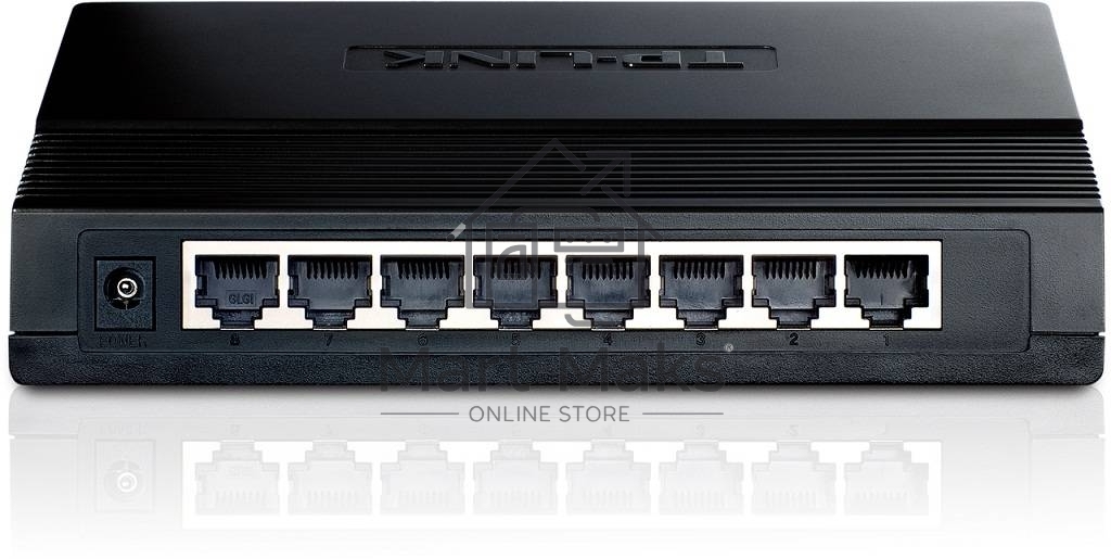 Коммутатор TP-Link SMB TL-SG1008D 8-port Gigabit Switch, plastic case