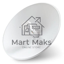 Точка доступа Ubiquiti ISP PBE-M2-400 10/100BASE-TX компл.:параболический отражатель/антенна/крепления/адаптер белый
