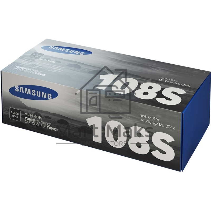Картридж лазерный Samsung MLT-D108S черный для Samsung ML-1640/1641/2240/2241 (1500стр.)