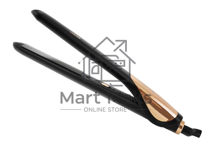 Выпрямитель для волос Centek CT-2023 <25Вт> LED, пластины <85х22 мм> с керам. покрытием, быстр нагрев до 220°
