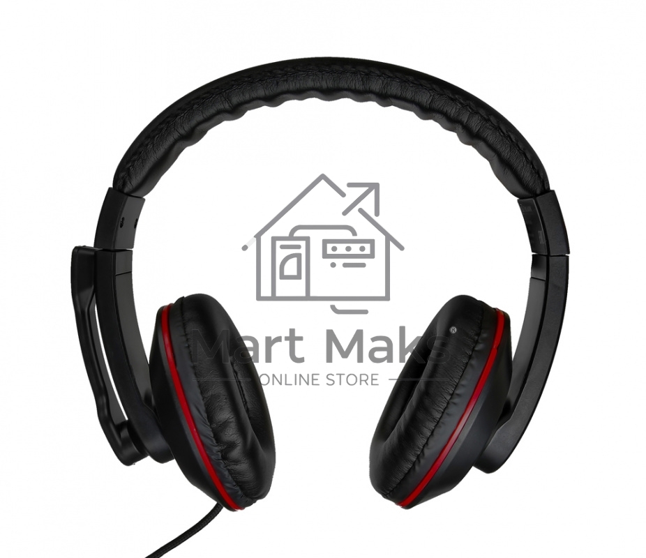 Гарнитура Oklick HS-L390G DRAGON black/red 1.8m (JD-728S)