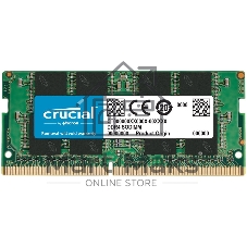 Оперативная память Crucial, DDR4, 16GB (1x16 GB), 2666 MHz, CL19, SO-DIMM