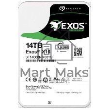 Жесткий диск SEAGATE SATA 14TB 7200RPM 6GB/S 256MB ST14000NM001G