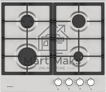 Газовая варочная поверхность Darina 1T3 BGM 341 11 X3 серебристый
