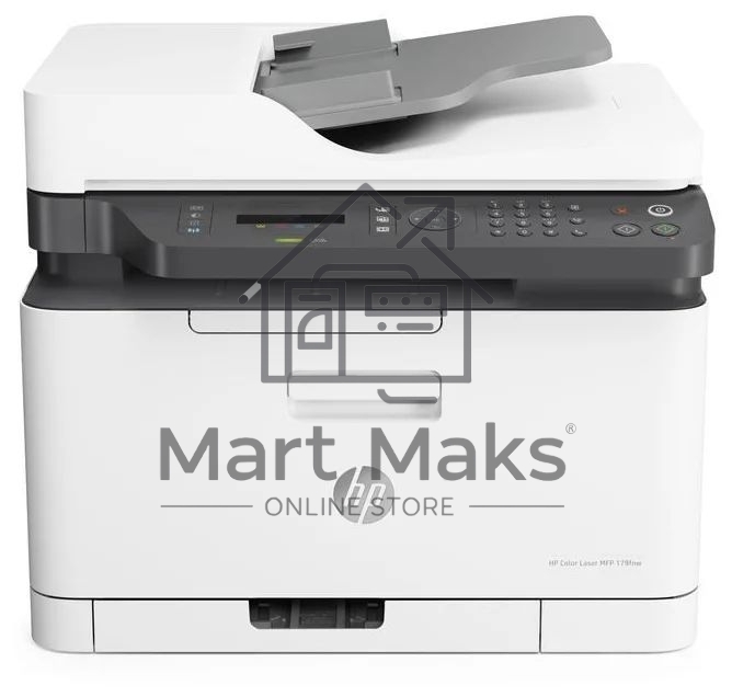 МФУ лазерный HP Color LaserJet 179fnw (4ZB97A), А4, цветной, печ. до 18 стр/мин. (ч/б) до 4 стр/мин. (цвет), скан. до 15 стр/мин. (ч/б) 6 стр/мин. (цвет), 600x600dpi, USB, RJ-45, Wi-Fi, Air Print, Mopria