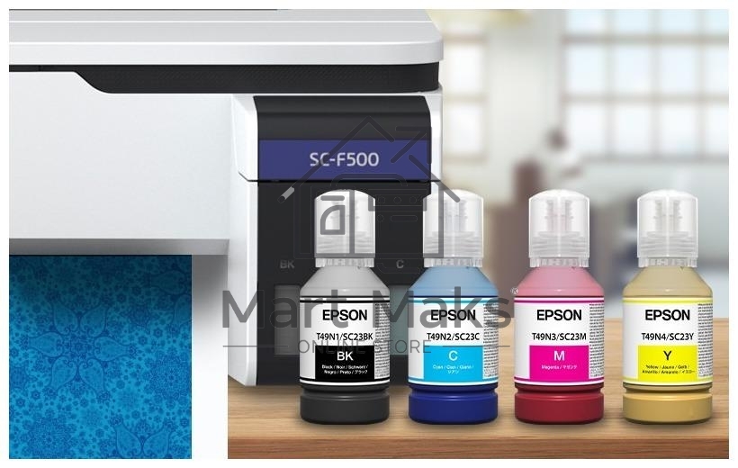 Контейнер с желтыми чернилами Epson T49N4 для SC-F500