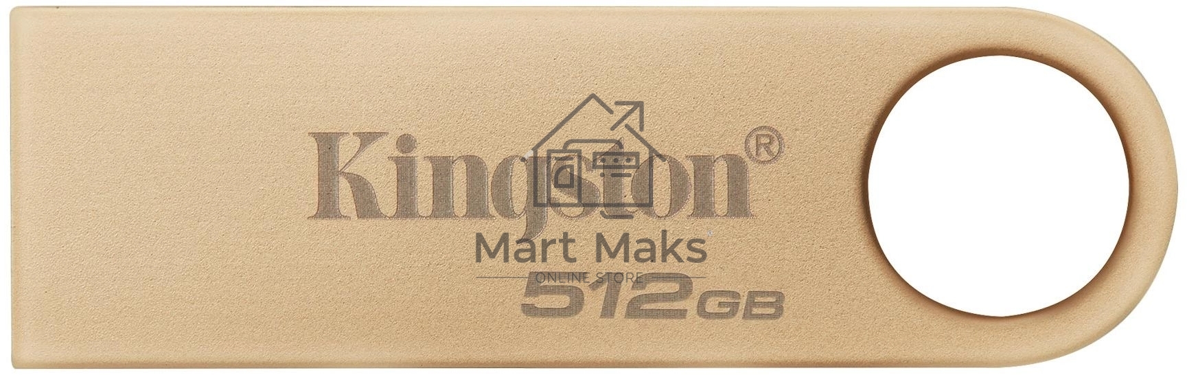 Флешка USB R/W Kingston DataTraveler SE9 DTSE9G3/512Gb 512Gb USB 3.0 серебристый