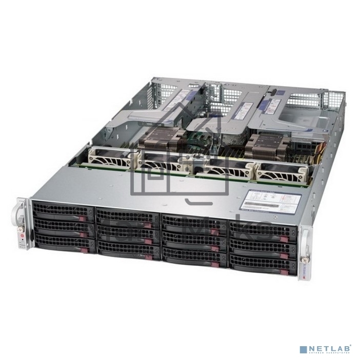 Серверная платформа SuperMicro SYS-6029U-E1CR4 Power Supply: Intel H79286-011 1300W, Remove PWS-1K02A-1R x2, Change chassis to CSE-LA29UTS-R0NP-FT019, Change riser bracket to LP type