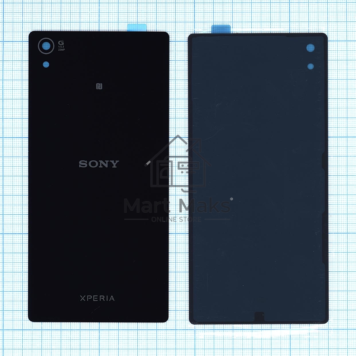 Задняя крышка для Sony Xperia Z5P E6883 черный