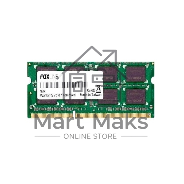 Оперативная память Foxline, DDR4, 16Gb (1x16 Gb), 3200 MHz, CL22, SO-DIMM