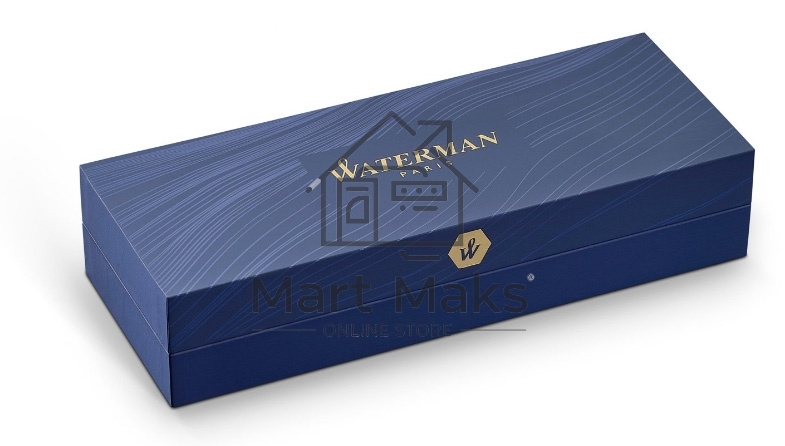 Ручка шариковая Waterman Expert 3 (CWS0951800) Black CT M, синие чернила, подарочная коробка