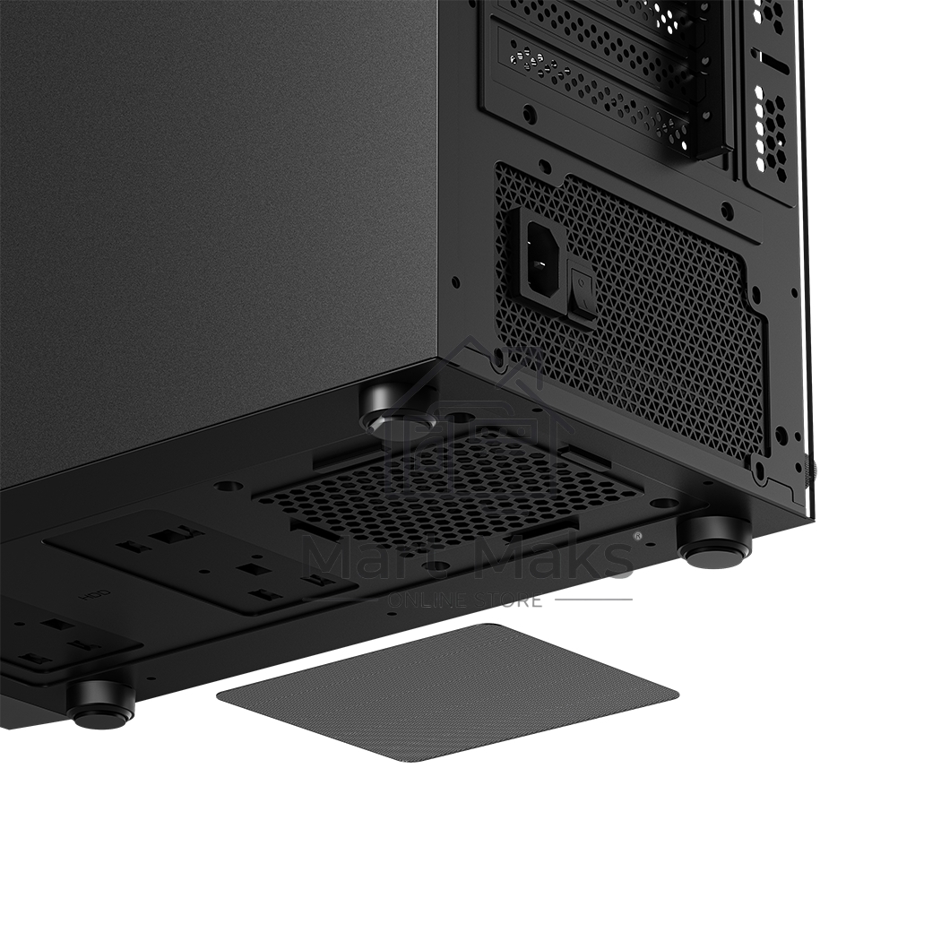 Компьютерный корпус PcCooler C3B310 BK черный без БП mATX 2xUSB3.0 audio bott PSU