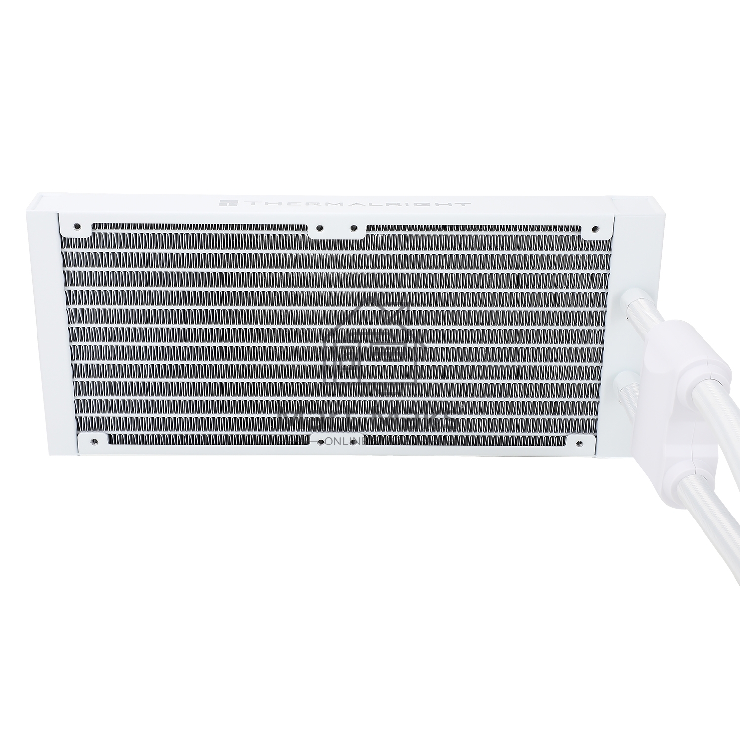 Водяное охлаждение для процессора Thermalright Frozen Notte 240 White ARGB V2 белый (240mm, ARGB/ Fans: 2x120mm, 72.37CFM, 27.7dBA, 2000RPM/ Pump height 54mm, 28dBA, 5300RPM, Rad thickness 27mm/ S: 1200, 1700, 1851, 2011, 2066, 115X, AM2, AM2+, AM3, AM3+,