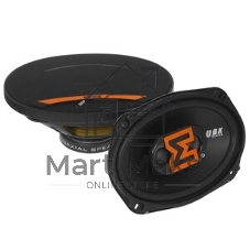 Колонки автомобильные Edge EDBX69-E1 300Вт 4Ом 16x24см (6x9дюйм) (ком.:2кол.) коаксиальные трехполосные