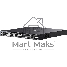 Стекируемый управляемый коммутатор TP-Link SG6654XHP 3го уровня Omada с 48 гигабитными портами PoE+ и 6 портами SFP+