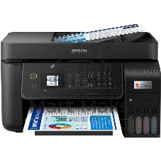МФУ струйное Epson L5290 (C11CJ65512/C11CJ65508/C11CJ65407), A4, цветное, печ. до 33 стр/мин. (ч/б) до 15 стр/мин. (цвет), скан. до 12 стр/мин. (ч/б) 29 стр/мин. (цвет), 1440 x 5760 dpi (печать) 1200x2400dpi (скан.), USB, RJ-45, Wi-Fi