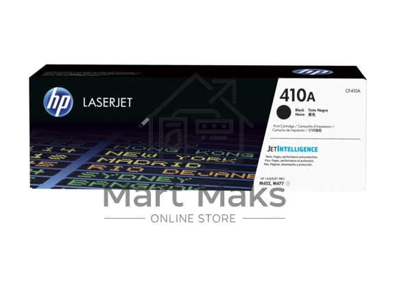 Тонер Картридж HP 410A CF410A черный для HP LJ Pro M452/M477 (2300стр.)