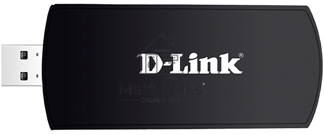 Адаптер D-Link DWA-192/RU/B1A Wireless AC1750 Dual-band USB Adapter, 802.11a/b/g/n / 802.11ac, 2.4 GHz / 5 GHz