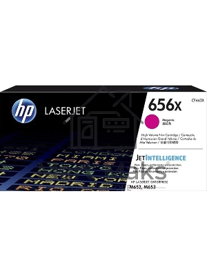 Картридж лазерный HP 656X пурпурный увеличенной емкости для HP CLJ M652/M653 (CF463X) 22000 стр