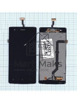 Дисплей для OPPO Neo 5S черный