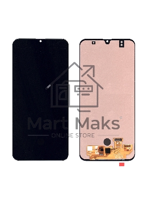 Дисплей для Samsung Galaxy A30S SM-A307F в сборе с тачскрином (OLED) черный