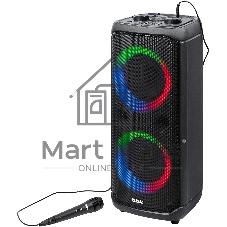 Минисистема BBK BTA6030 черный 50Вт FM USB BT