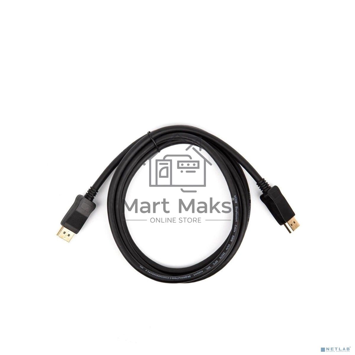 Кабель соединительный DISPLAY PORT v1.4, 8K@60Hz, 2m VCOM <CG632-2M>