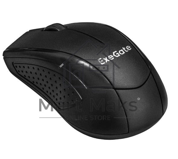 Мышь беспроводная ExeGate Professional Standard SR-9022 черный, 1200 dpi, радиоканал, USB, кнопки - 3