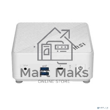 Неттоп MSI Cubi 5 1M-461BRU Core 7 150U (1.8) Graphics CR без ОС 2xGbitEth WiFi BT белый (936-B0A822-461)