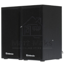Акустическая система Defender SPK-240 2.0 черный (2x3 Вт, USB пит, раз. д. науш.)
