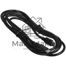Кабель USB2.0 Cablexpert ССP-USB2.0-240W-2M Type-C/Type-C, 5А, 240Вт, PD3.1/QC4.0, медь, алюминиевые коннекторы, оплетка, 2м, черный, пакет
